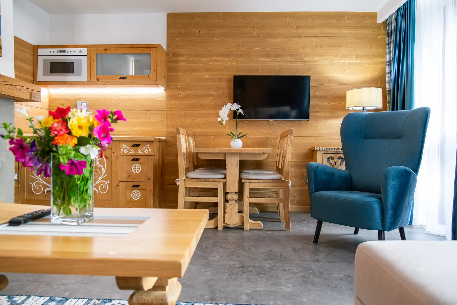 Kuchynka apartmánu 21B