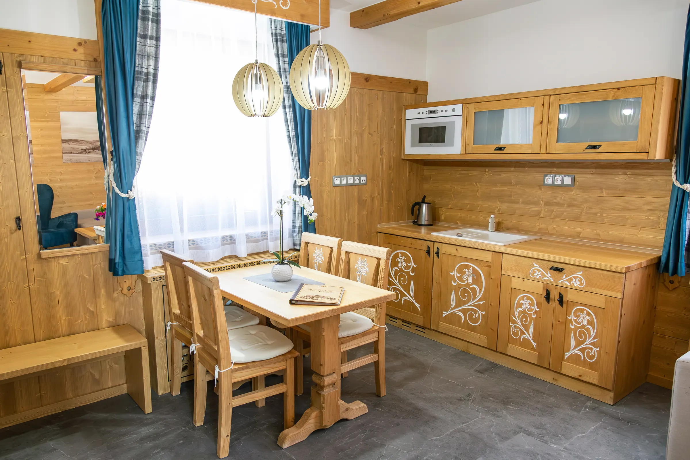 Kuchyňa apartmánu