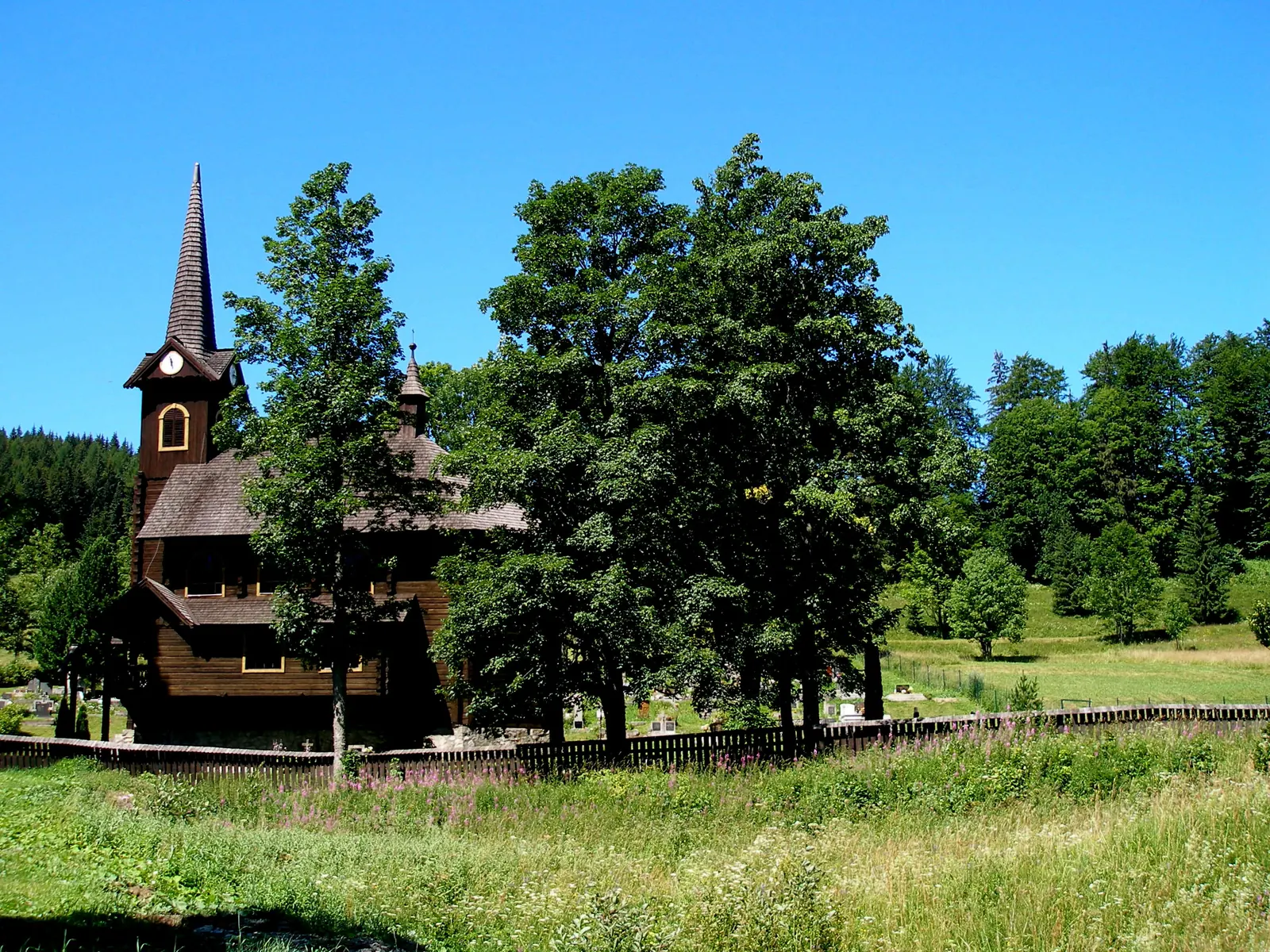 Drevený Kostol svätej Anny v Tatranskej Javorine
