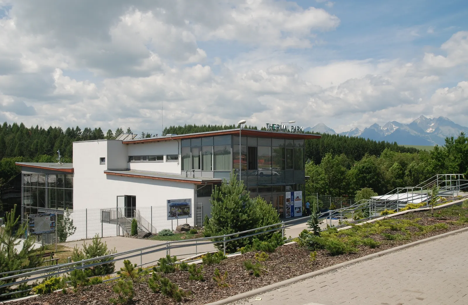 Areál Thermal parku Vrbov