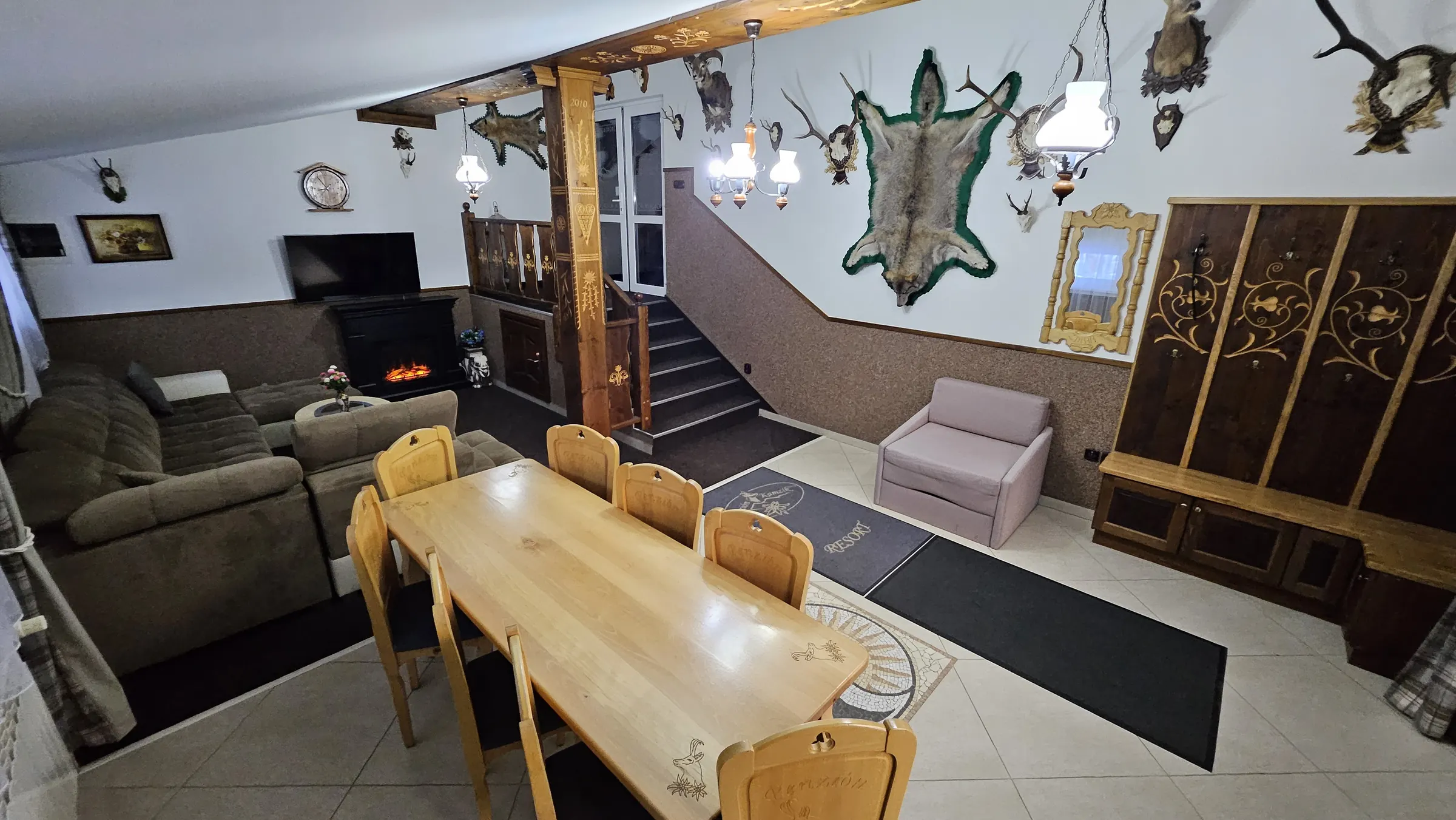 Jedáleň vo Ville Kamzík
